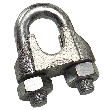 Sujetacables Galvanizado 24 mm. 1" Uso Domestico
