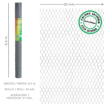 enrejado triple torsion
