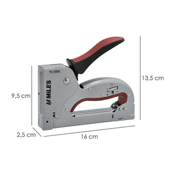 Grapadora Metal Regulable Plus N3 4/14mm