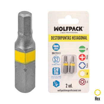 destorpuntas hexagonal