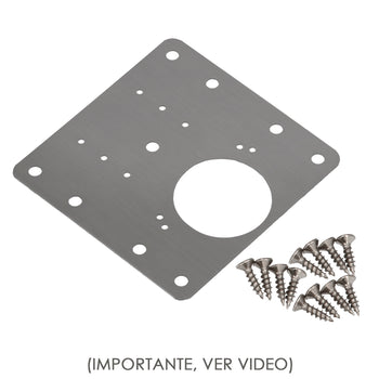 placa reparacion bisagras