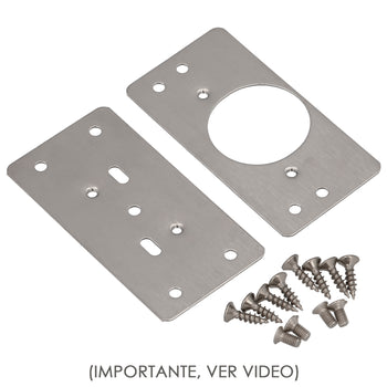 placa reparacion bisagras
