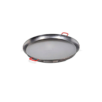 Paellera valenciana acero pulido 26 cm para 2 personas