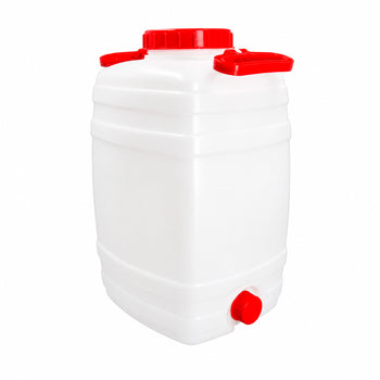 Bidon Alimentario boca ancha Garrafa Plastico 25 Litros Con 2 Asas