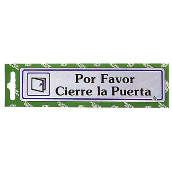 rotulo cierre puerta