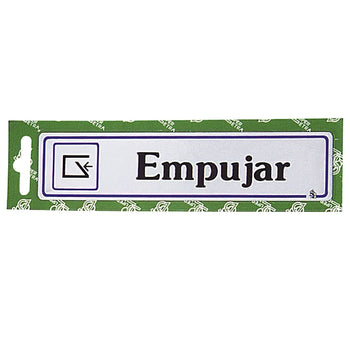 rotulo empujar