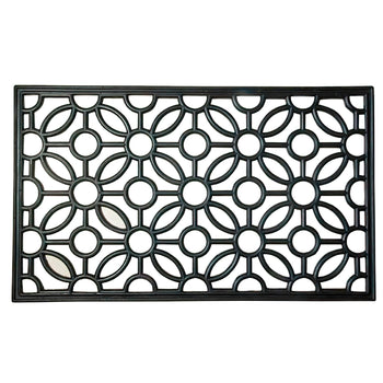 Felpudo Goma Simil Forja 45x75 cm.