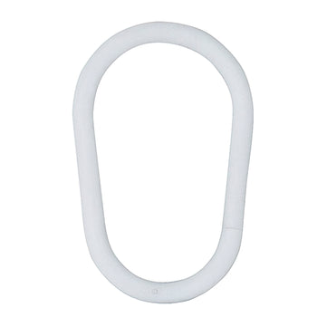Anel de banho em formato de pera 18 mm (Pacote com 100 unidades) Branco