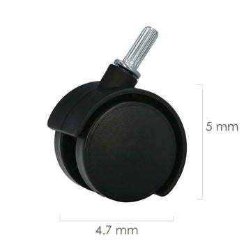 Juego Ruedas Para Aspirador Inoxidable (codigo 07010450)