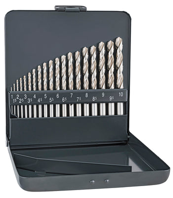 Conjunto de Brocas Alpen HSS Super 19 Peças