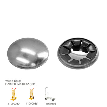Tapón rueda carretilla