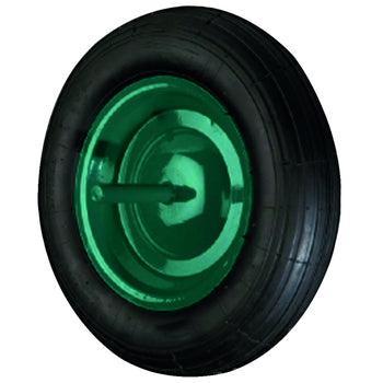 Roda standard para carrinho de construção, 350x8 mm.