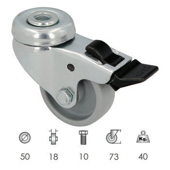rueda plastico