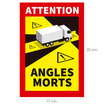 rotulo angulo muerto camion