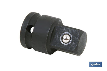 Adaptador de impacto 3/4 a 1| Con cuadradillo macho 1 y hembra de 3/4 | Fabricado especial para herramientas de impacto