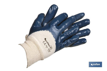 Guantes de nitrilo azules Cofan · Imagen de la familia Cofan