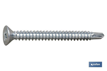 Tornillo Autotaladrante Cabeza Avellanada Phillips Zincado Cofan · Imagen de la familia