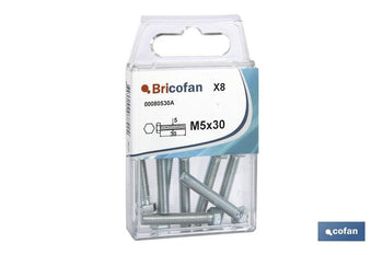 Tornillos Hexagonal DIN 933 Cofan