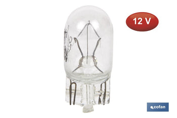 Lámpara sin casquillo W5W 12 V Cofan · Imagen de la familia