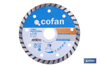 Discos de Diamante General de Obra Universal Cofan · Imagen de la familia