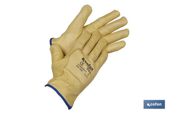 Guantes de piel de vacuno con forro interior Cofan · Imagen de la familia Cofan