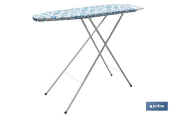 Tabla de planchar | 3 posiciones regulables | Compacta y ajustable | Patas antideslizantes | Medidas: 110 x 32 cm