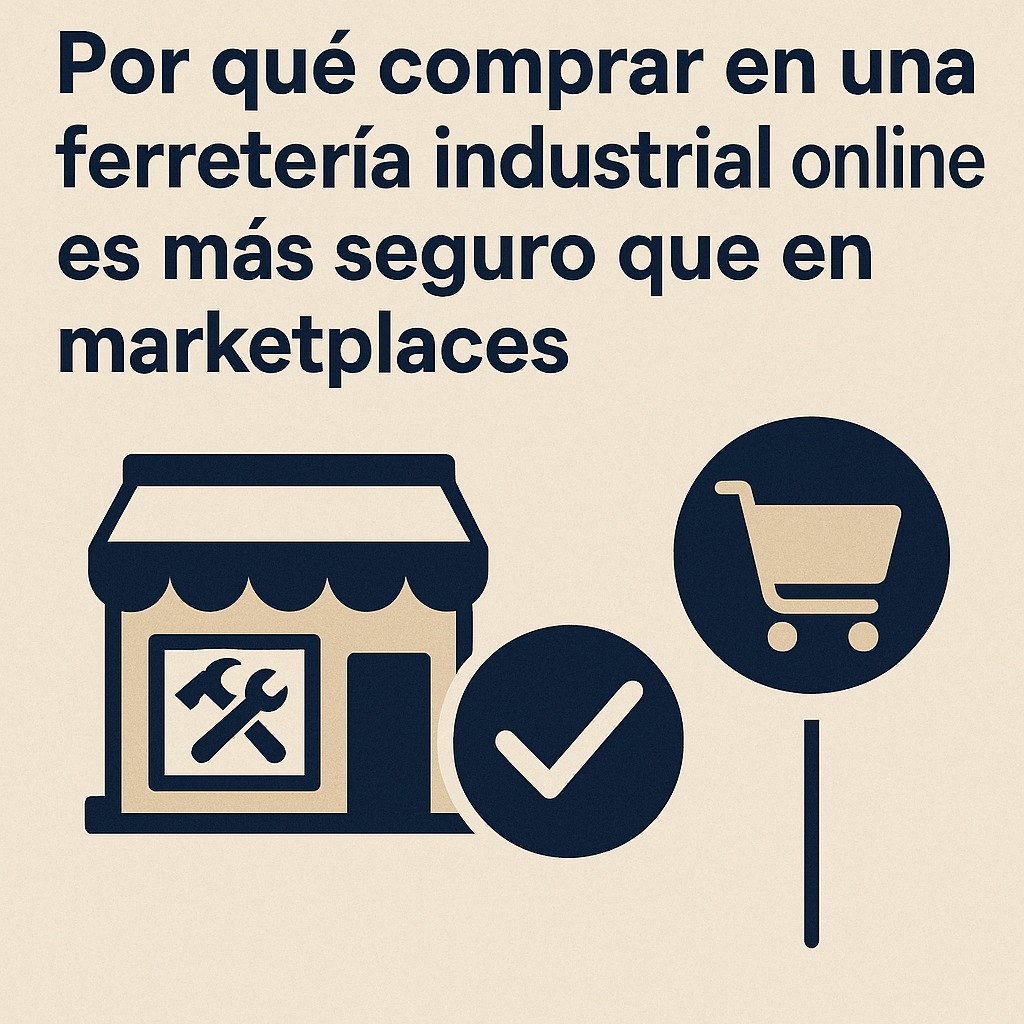 Por qué comprar en una ferretería industrial online es más seguro que en marketplaces