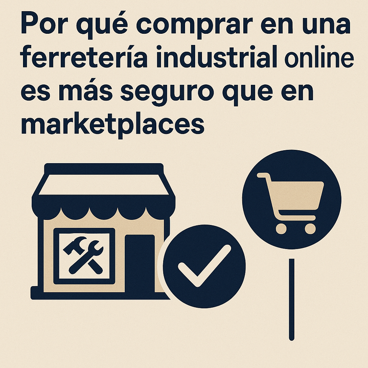 Por qué comprar en una ferretería industrial online es más seguro que en marketplaces