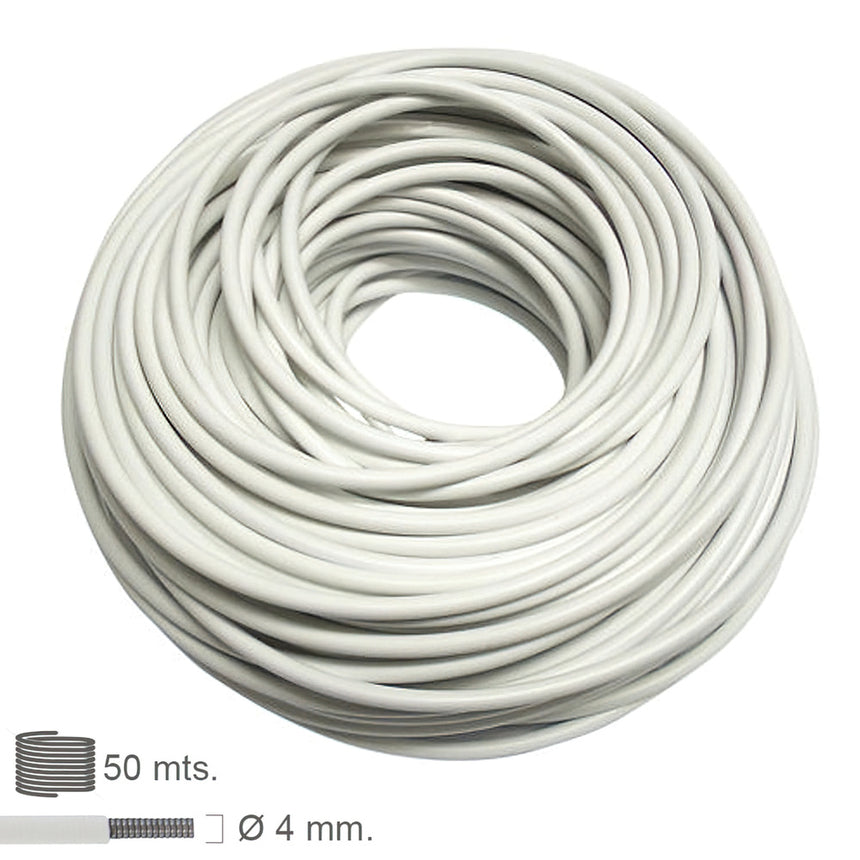 Cortina espiral com forro de minhoca (rolo de 50 metros)