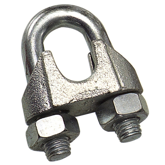 Sujetacables Galvanizado 24 mm. 1" Uso Domestico