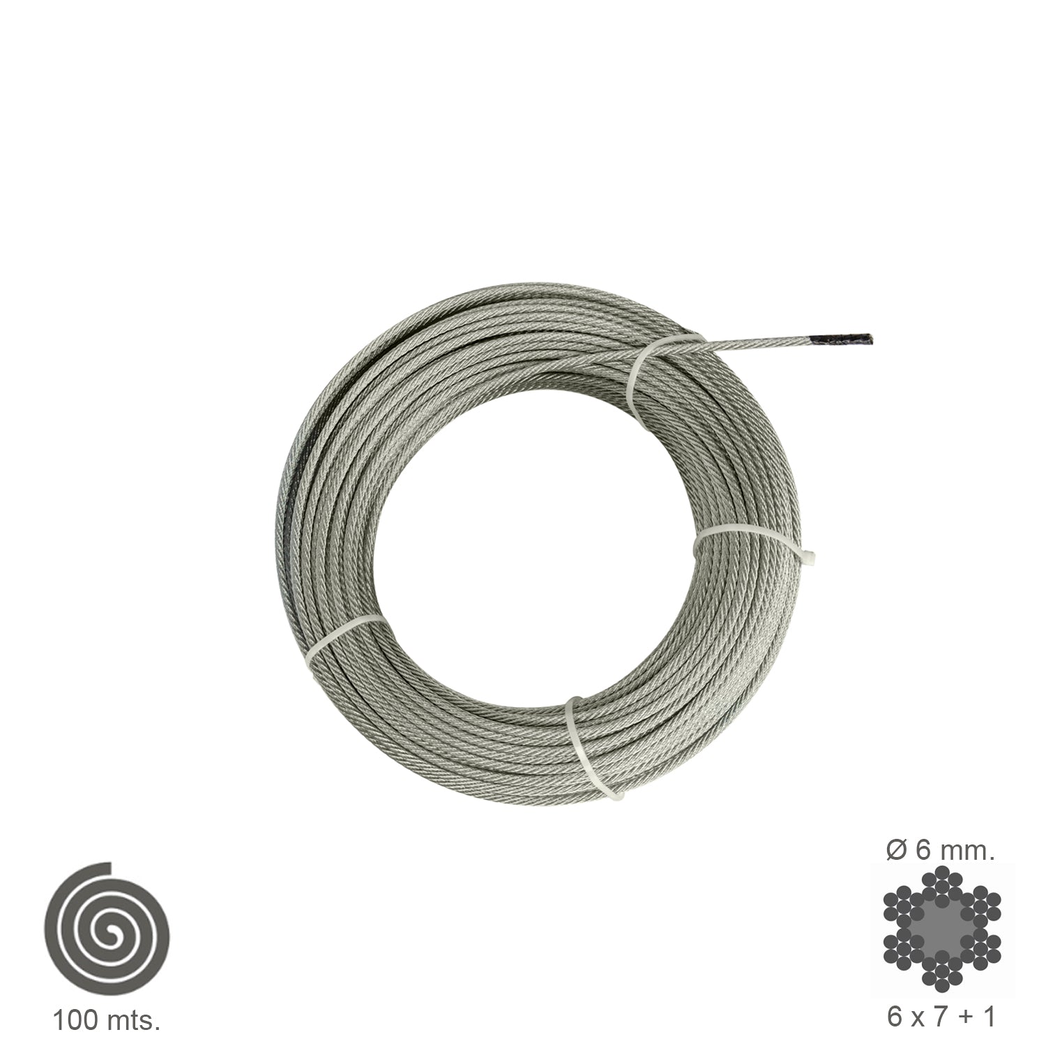 Cable galvanizado