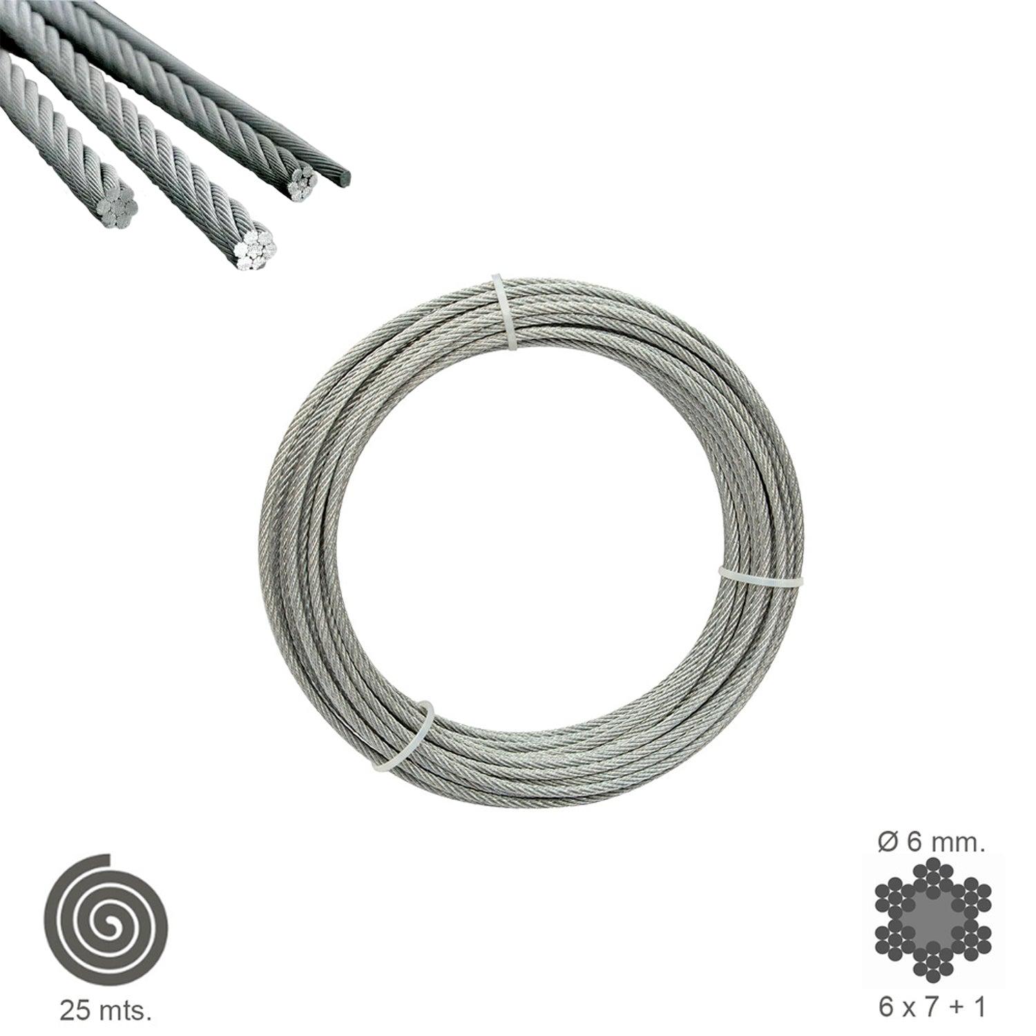 Cable galvanizado