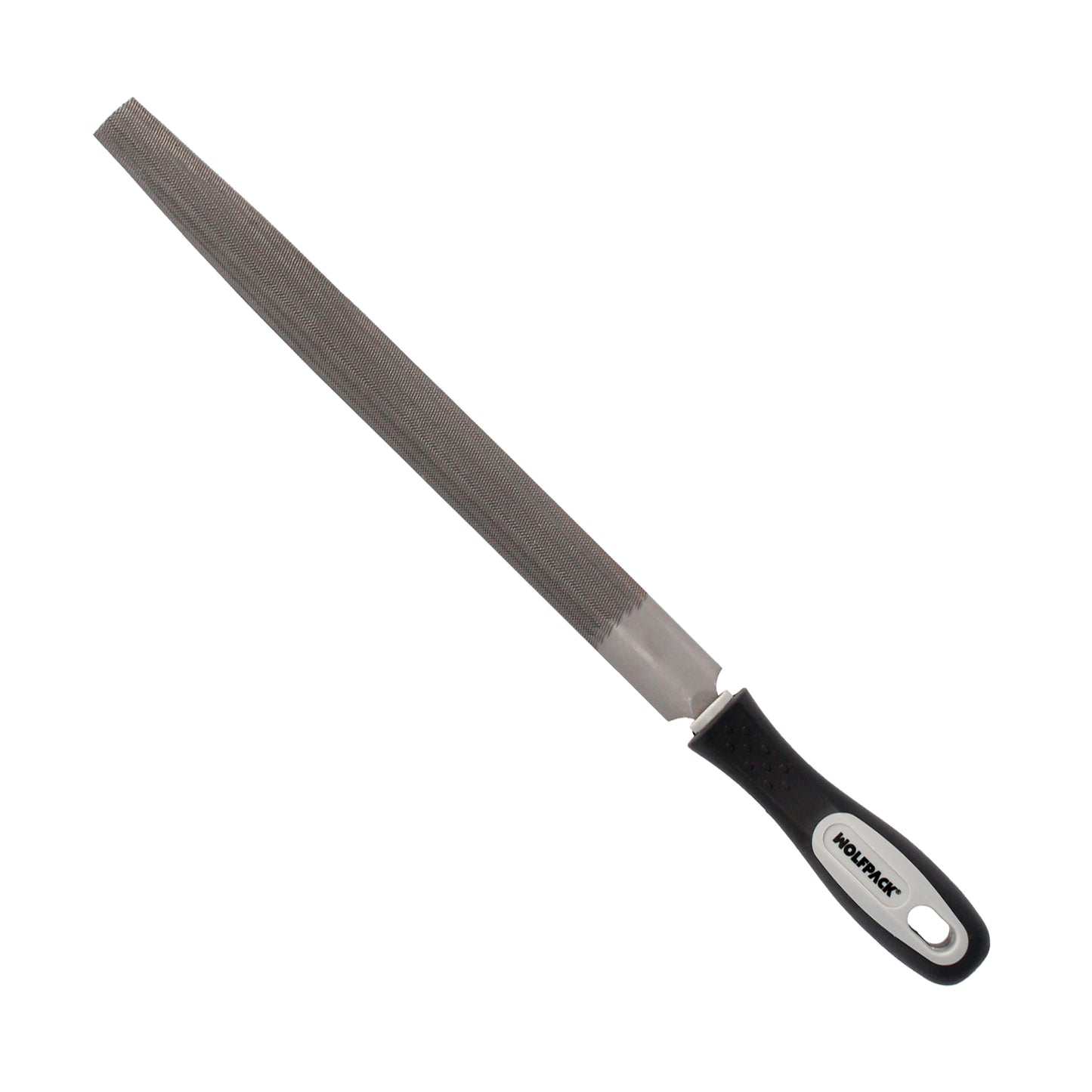 File with half round handle between 10"