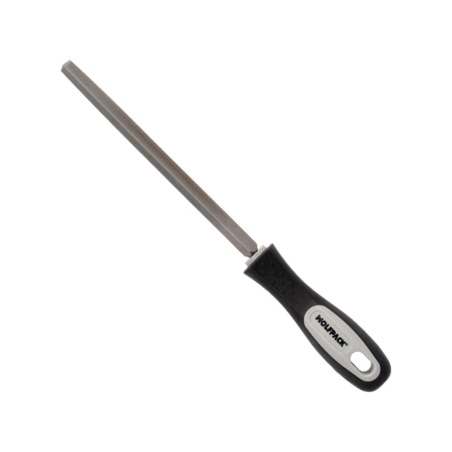 Lima com cabo triangular, média fina, 6"