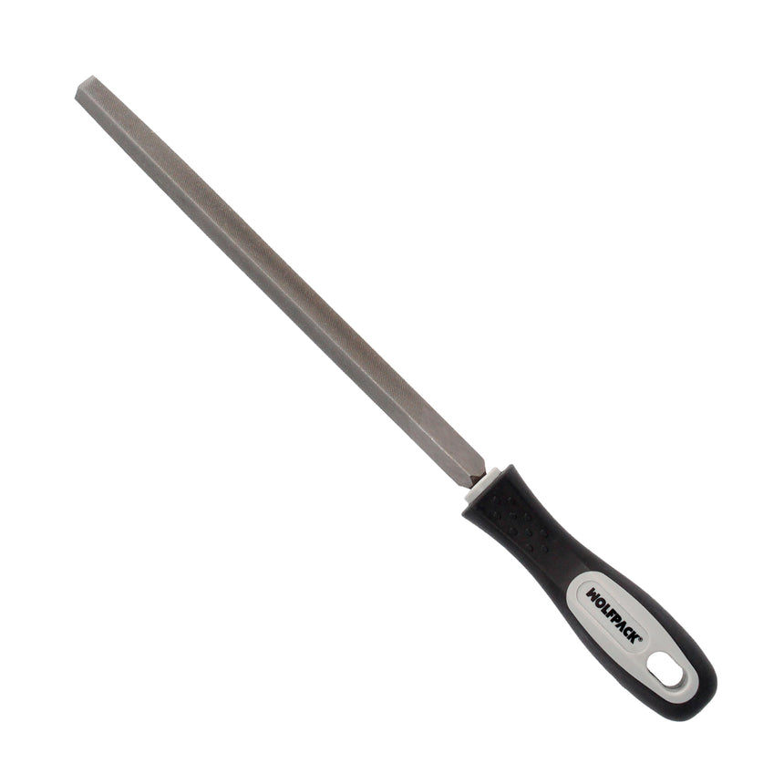 Lima com cabo triangular, média fina, 8"