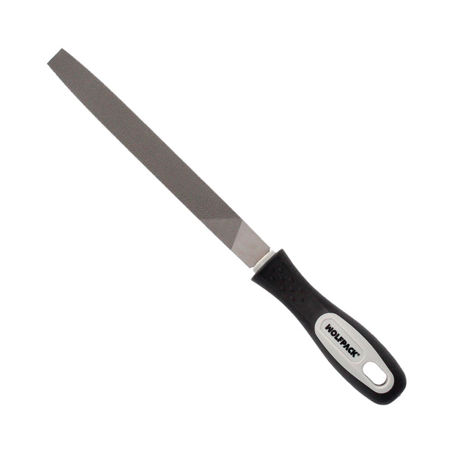 Lima com cabo plano, ponta média, 8"