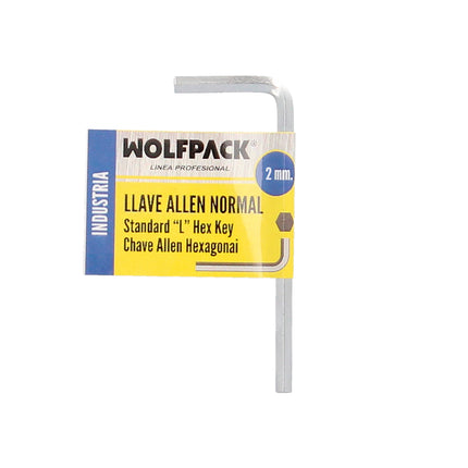 Standard Allen Key Professional Chrome Vanadium Steel 2.0 mm. Hexagonal Wrench, Allen Key Mechanic Workshop, Allen Key DIY