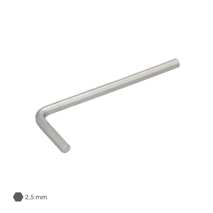 Standard Allen Key Professional Chrome Vanadium Steel 2.5 mm. Hexagonal Wrench, Allen Key Mechanic Workshop, Allen Key DIY