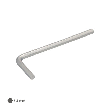 Standard Allen Key Professional Chrome Vanadium Steel 3.5 mm. Hexagonal Wrench, Allen Key Mechanic Workshop, Allen Key DIY