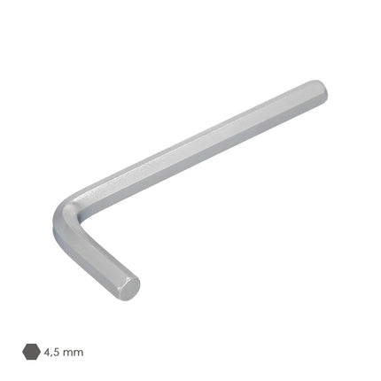 Standard Allen Key Professional Chrome Vanadium Steel 4.5 mm. Hexagonal Wrench, Allen Key Mechanic Workshop, Allen Key DIY