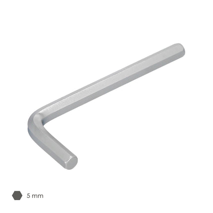 Standard Allen Key Professional Chrome Vanadium Steel 5.0 mm. Hexagonal Wrench, Allen Key Mechanic Workshop, Allen Key DIY