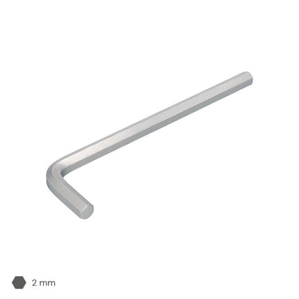 Long Allen Key Chrome Vanadium Steel Professional 2.0 mm. Hexagonal Wrench, Allen Key Mechanic Workshop, Allen Key DIY
