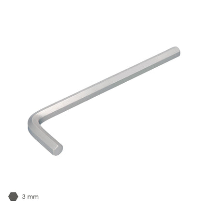 Long Allen Key Chrome Vanadium Steel Professional 3.0 mm. Hexagonal Wrench, Allen Key Mechanic Workshop, Allen Key DIY