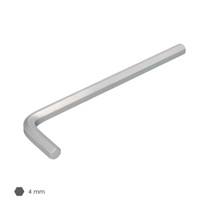 Long Allen Key Chrome Vanadium Steel Professional 4.0 mm. Hexagonal Wrench, Allen Key Mechanic Workshop, Allen Key DIY