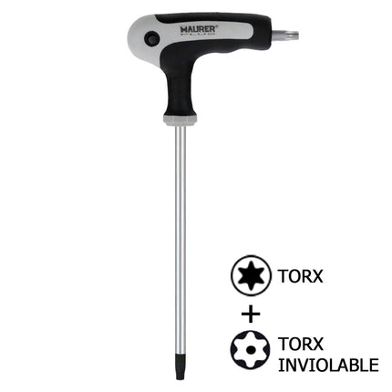 Maurer Torx Key with "T" Handle T06 Tamper-Resistant