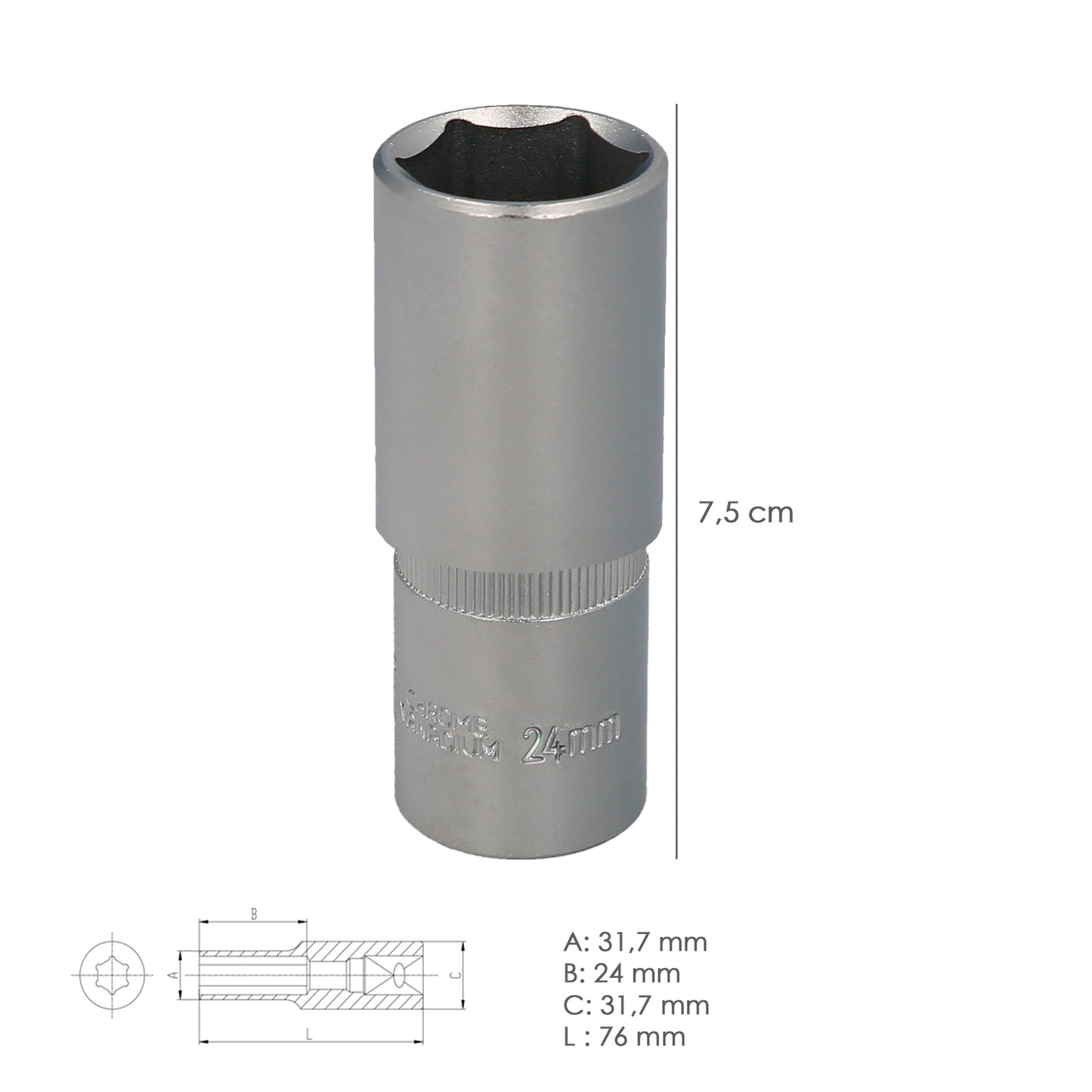  llave 6 caras