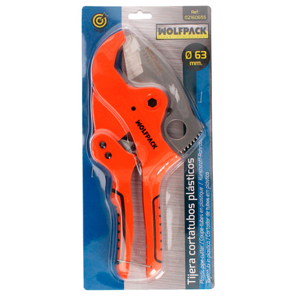 Tesoura cortadora de tubos Ø 63 mm.