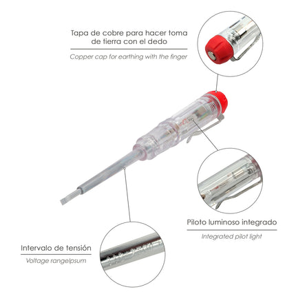 140 mm Voltage Tester Screwdriver.