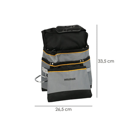 Bolsa Encofrador Nylon Sencilla Con Asa