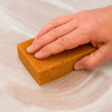 Esponja Obra Albañil Limpieza Solador Profesional 16 x 11 cm.